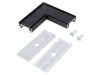 Conector 90&deg; Aluminiu Negru SURFACE10