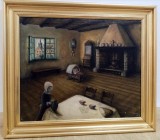 Pictura foarte veche semnată