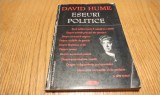 DAVID HUME - Eseuri Politice - Editura Incitatus, 2002, 144 p.