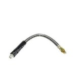 Furtun frana Peugeot 206 12.1999-, 206+ (T3e) 01.2009-, Fata, Lungime 330mm, Delphi LH0350