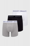 Cumpara ieftin Gant boxeri 3-pack barbati, culoarea gri