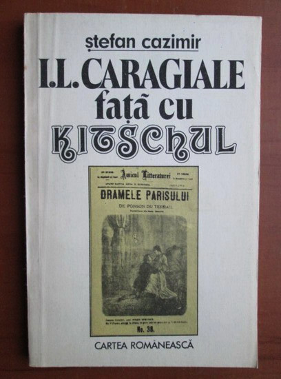 Stefan Cazimir - I. L. Caragiale fata cu kitschul