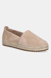 Marc O&#039;Polo espadrile din nubuc GEM 6B culoarea bej, 50315613801305