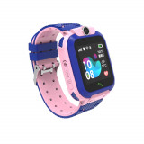 Cumpara ieftin Ceas Smartwatch Pentru Copii Xkids XK01 cu Functie Telefon, Camera, SOS, IP54, Incarcare magnetica, Roz