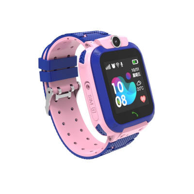 Ceas Smartwatch Pentru Copii Xkids XK01 cu Functie Telefon, Camera, SOS, IP54, Incarcare magnetica, Roz foto