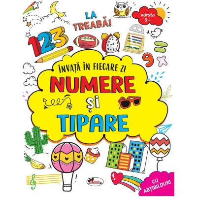 Invat in fiecare zi numere si tipare 3+ , Dreamland Publications foto