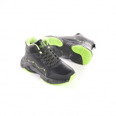 Pantofi Sport De Copii Saper X Negru Cu Verde