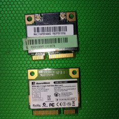 Placa de retea wlan mini PCIe half AzureWave RTL8188CE 802.11b/g/n