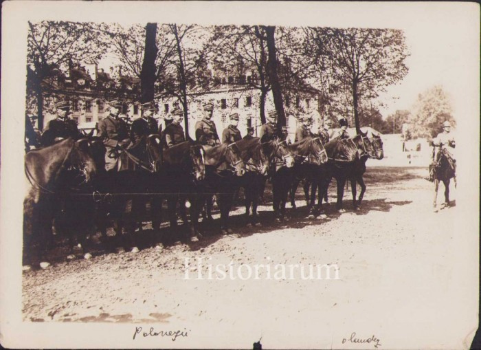 HST P2/584 Poză cavalerie rom&acirc;nă olandeză și poloneză perioada interbelică