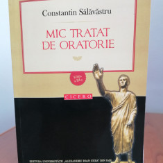 Constantin Sălăvăstru, Mic tratat de oratorie