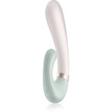 Satisfyer HEAT WAVE vibrator cu stimularea clitorisului Mint 19,8 cm