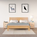vidaXL Noptiere, 2 buc., 50x35x61,5 cm, lemn masiv de pin