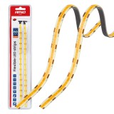 Benzi LED COB pentru mașini portocalii 2x30cm 12V AMIO-04572