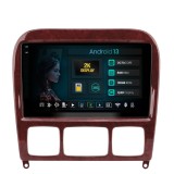 Navigatie 2K Mercedes Benz S-Class (1998-2005) 8GB RAM Android 13 Octacore Slot Sim 4G DSP GPS Wi-FI Carplay Android Auto USB Bluetooth Waze Touchscre