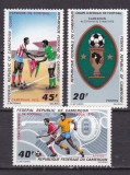 Camerun 1972 sport fotbal MI 685-687 MNH ww90