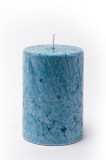 Lumanare parfumata, Cilindru diametru 7 cm, Albastru, Oceanic, 115 mm, DARIALEX ART