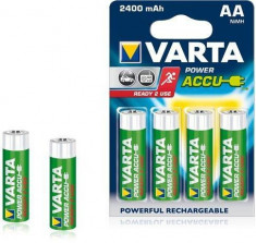 Set acumulatori AA Ni-Mh 2400mAh 1.2V Varta foto