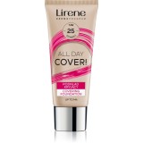 Lirene ALL DAY COVER! machiaj lichid culoare 25 Tanned 30 ml