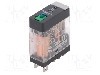 Releu miniaturale, 24V DC, 10A, serie RXG, SCHNEIDER ELECTRIC - RXG12BD