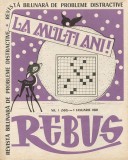 Colecție reviste REBUS anul 1981 - necompletate