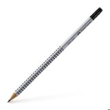 Creion grafit HB cu guma grip Faber Castell, Lecom