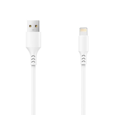 Cablu Date &amp;amp; Incarcare 2A APPLE Lightning - 1 Metru (Alb) Setty foto