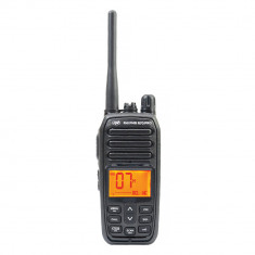 Statie radio portabila PNI PMR R70 PRO 446MHz, 16CH 0.5W, 99 canale programabile PC, tonuri 50 CTCSS si 166 DCS, IP67