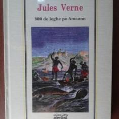 Nr 27 Biblioteca Adevarul 800 de leghe pe Amazon- Jules Verne