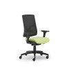 SCAUN ERGONOMIC PURE BLACK MESH - Standard - Standard - Brate reglabile 4D