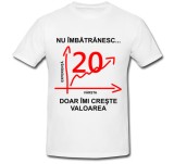 Cumpara ieftin Tricou &quot; 20 de ani &quot;