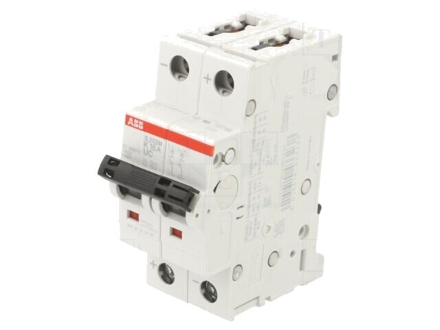 &Icirc;ntrerupător supracurent ABB 16A 2 poli 400VAC 400VDC cod 2CDS272061R0467