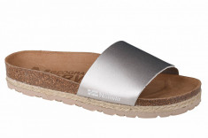 Papuci flip-flop Geographical Norway Sandalias Baja Verano GNW20406-26 argint foto