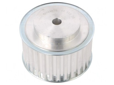 Roată de curea T10 aluminiu 50mm 66 dinți foto