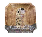 VECHI VAS DIN PORTELAN CU MODEL, GUSTAV KLIMT "SARUTUL"