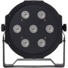 Proiector lumini PAR LED RGBW, cu 7 leduri 70W si culori statice, Oem