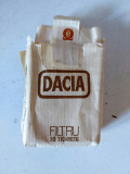 Ambalaj pachet tigari DACIA din 1975 (fara tigarete), vintage, colectie