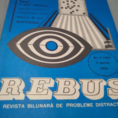 REVISTA REBUS NR.5 /5 MARTIE 1974