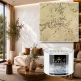 Vopsea Decorativă de Lux Sirius, Maro Alună, Finisaj Perlat cu Perle de Sticlă, 0.5 Litri-Toro Decor