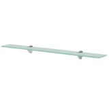 Raft suspendat din sticla, 80 x 10 cm, 8 mm
