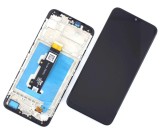 Display Motorola Moto E20 cu Rama Negru Black