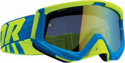 Ochelari Atv/Cross Thor Sniper culoare albastru/verde Cod Produs: MX_NEW 26012714PE foto