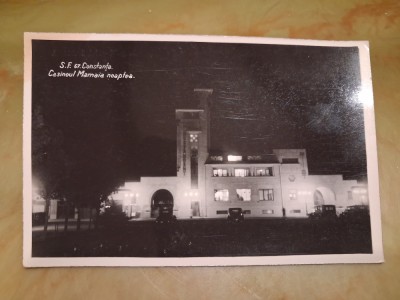 Constanta - Casinoul Mamaia noaptea. foto