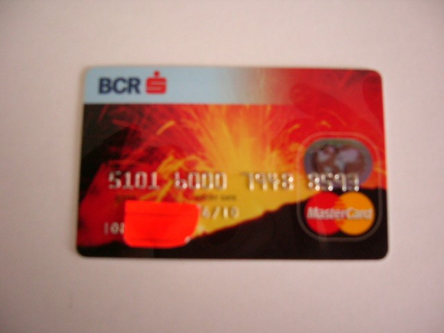 B11 29 - Card bancar foarte vechi - piesa de colectie