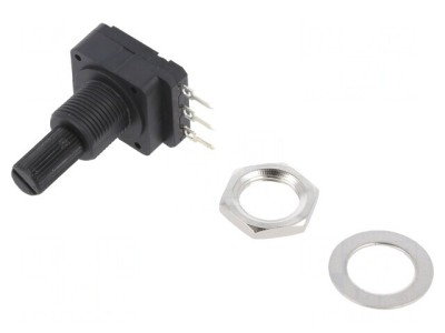 Potentiometru Axial 5k&amp;Omega; 200mW THT 6,25mm Plastic Mono foto