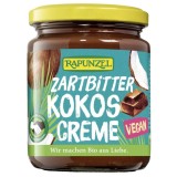 Crema Ciocolata Amaruie cu Cocos si Vanilie Bourbon Rapunzel Eco Bio 250g 18% Cacao