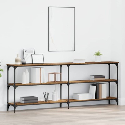 vidaXL Masă de consolă Lemn Vechi 200 x 29 x 75 cm 871319 foto
