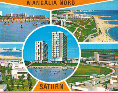 CPIB 16274 CARTE POSTALA - MANGALIA NORD. SATURN foto