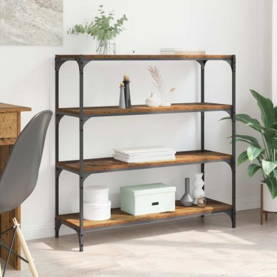 vidaXL Dulap pentru cărți Lemn Vechi 100 x 33 x 100 cm 881117 foto