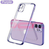 Toc TPU Plating Frame Apple iPhone 12 Purple