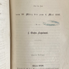carte veche Aufklarungen uber die Zeit vom 20 Marz bis zum 4 Mai 1848